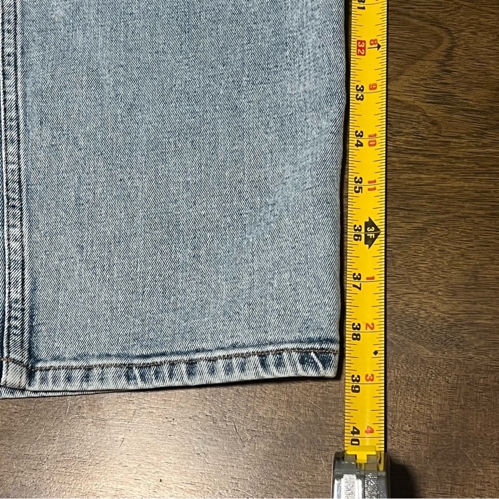 Abercrombie & Fitch Ankle Straight Ultra High Rise 33/16 - Picture 8 of 9